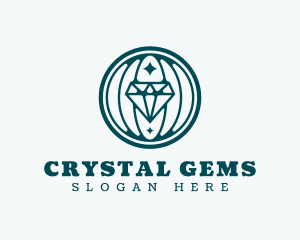 International Jeweller Diamond logo design