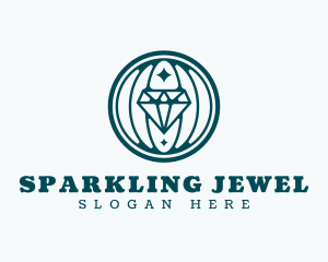 International Jeweller Diamond logo design