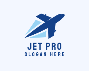 Fast Jet Plane logo design