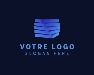 3D Cube Company  logo design