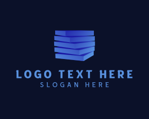 Technology - 3D Cube Company logo design