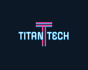 Neon Tech Digital logo design