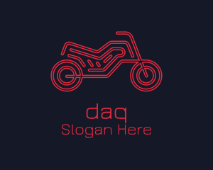Motorcycle Racer Bike Logo