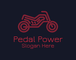 Motorcycle Racer Bike logo design
