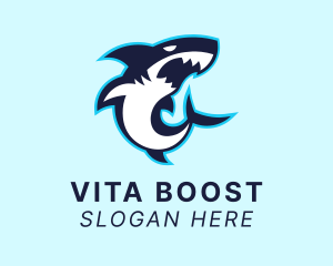 Avatar - Gaming Shark Predator logo design