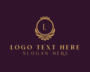 Natural - Elegant Floral Salon logo design