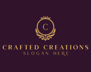 Elegant Floral Salon logo design