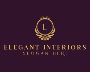 Elegant Floral Salon logo design