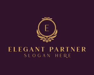 Elegant Floral Salon logo design