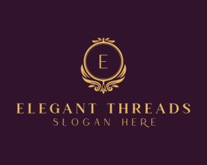 Elegant Floral Salon logo design