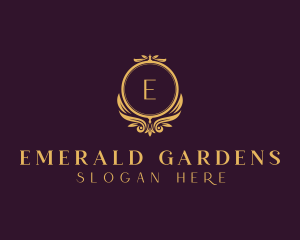 Elegant Floral Salon logo design