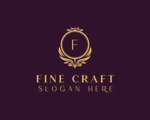 Elegant Floral Salon logo design