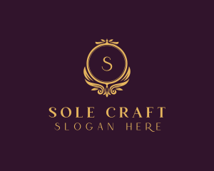 Elegant Floral Salon logo design