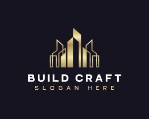 City Urban Building  logo design