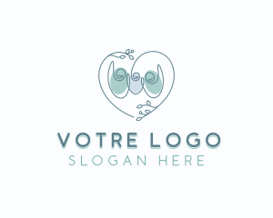 Leaf - Psychology Group Therapy logo design