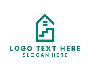 Residential Property Stairs  Logo