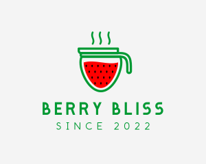 Strawberry - Strawberry Jar Cafe logo design