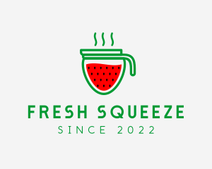 Juicing - Strawberry Jar Cafe logo design