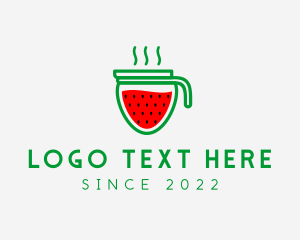 Refreshment - Strawberry Jar Cafe logo design