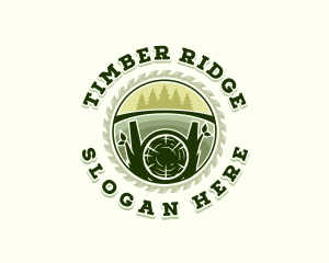 Logging - Lumberjack Tree Logging logo design