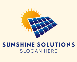 Sunlight Natural Energy logo design