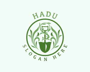 Horticulture - Landscaping Planting Shovel logo design