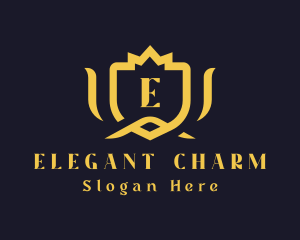 Royal Elegant Shield logo design