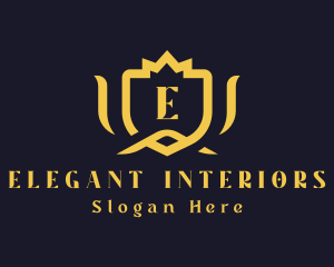 Royal Elegant Shield logo design