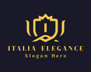 Royal Elegant Shield logo design