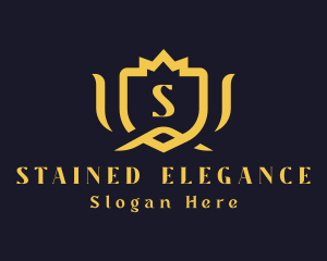 Royal Elegant Shield logo design