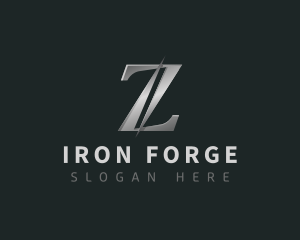 Machine Steel Industry logo design