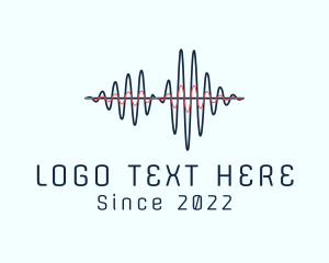 Telecommunications - Telecommunications Audio Wave logo design