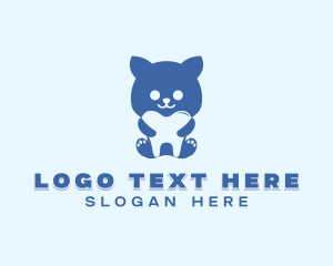 Pet - Cat Tooth Dentistry logo design
