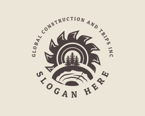 Wood Circular Saw  Logo