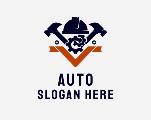 Tools - Construction Gear Repair logo design