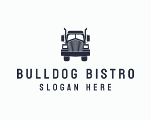 Armored Trailer Truck logo design