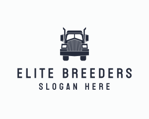 Armored Trailer Truck logo design