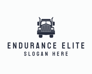 Armored Trailer Truck logo design