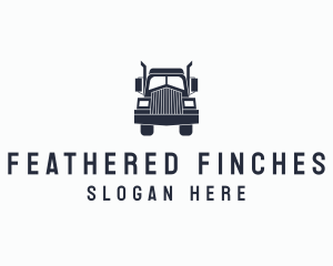 Armored Trailer Truck logo design