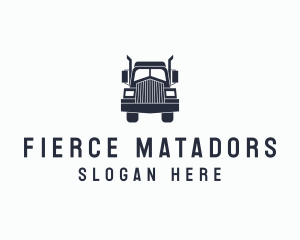 Armored Trailer Truck logo design