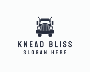 Armored Trailer Truck logo design