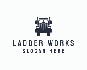 Armored Trailer Truck logo design