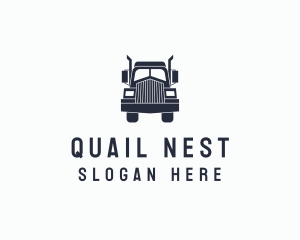 Armored Trailer Truck logo design