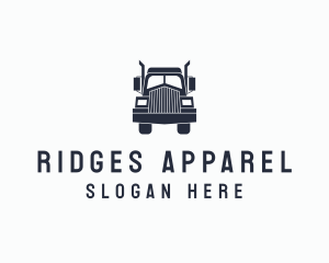 Armored Trailer Truck logo design