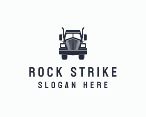 Armored Trailer Truck logo design