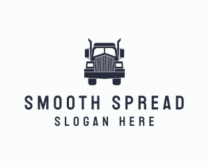 Armored Trailer Truck logo design