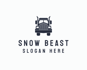 Armored Trailer Truck logo design