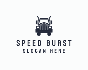 Armored Trailer Truck logo design