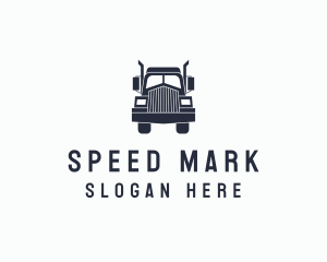 Armored Trailer Truck logo design