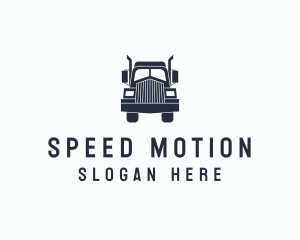 Armored Trailer Truck logo design